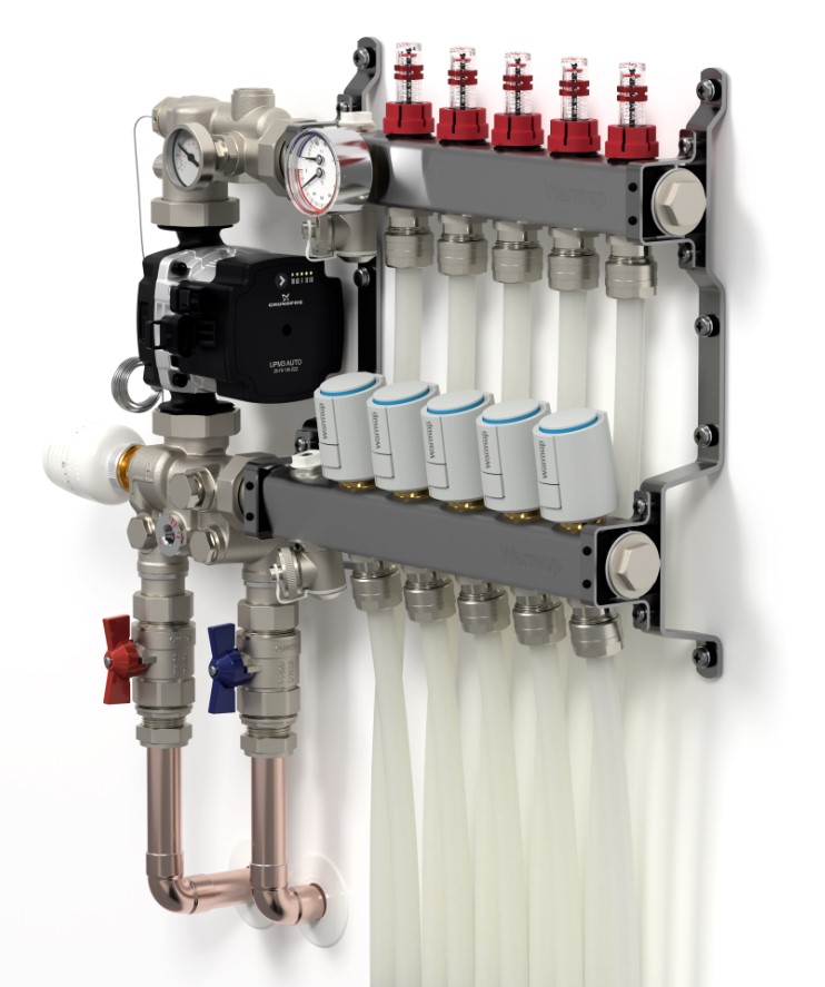 Srdce hydraulických podlahových vykurovacích systémov Warmup