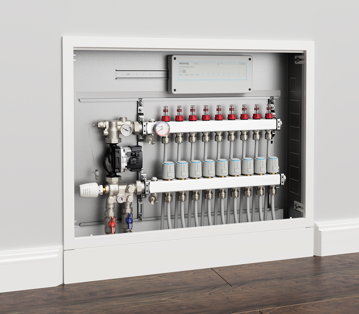 Inovatívne energeticky úsporné riešenie pre hydraulické podlahové vykurovanie